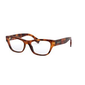 Burberry BE 2302 3316 Black Plastic Square Eyeglasses 51mm